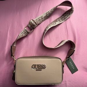 GUESS Beige Crossbody Bag